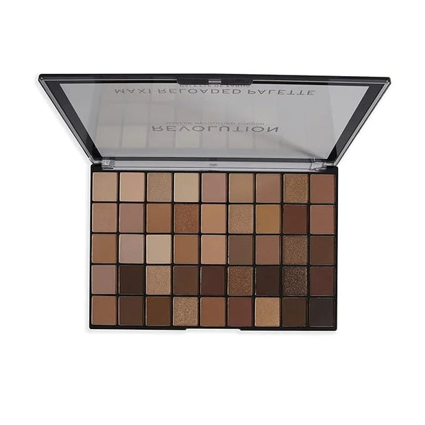 Revolution, Maxi Reloaded Eyeshadow Palette, Includes 45 Shades in Matte & Shimmer Finishes, Richly Pigmented, Ultimate Nu...