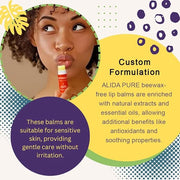 Tangerine Lip Balm, Vegan Lip Balm Lips,