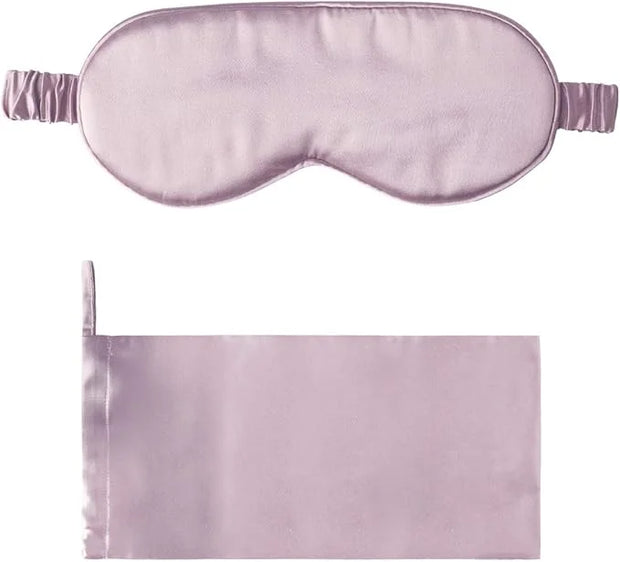 Silk Sleep Mask Light Blocking Luxury 100% Mulberry 19mm Silk Eye Mask Eye Cover Blindfold Ultra Soft Light & Comfy Anti A...