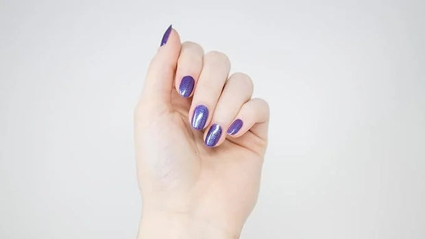 Pacifica Natural Nail Polish – Plant Magic Blue Glitter Nail Polish - Plant Based, Non-Toxic & Clinically Tested - Lasting...