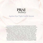 PRAI Beauty Ageless Eye Tight Uplift Serum, Anti-Aging and Hydrating Eye Serum, For Instantly Ageless Brow and Eyelid Area...