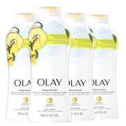 Olay Body Wash for Women, Fresh Radiance, Refreshing & Renewing, Made with Plant Based Cleansers, B3 Botanical Complex, Fo...