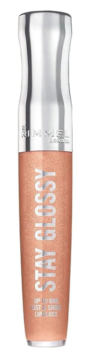 Rimmel Stay Glossy Lip Gloss Bundle - .18oz Tubes in 710 Honey, Honey and 122 All Nighter Shades - Product Image