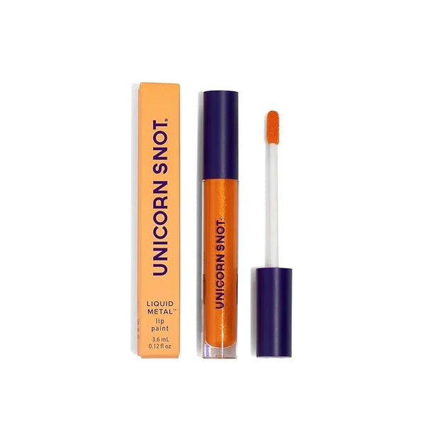 UNICORN SNOT Liquid Metal Lip Paint - Metallic Lip Gloss - Non-drying, Long-lasting Liquid Lipstick, Intense Pigment Color...