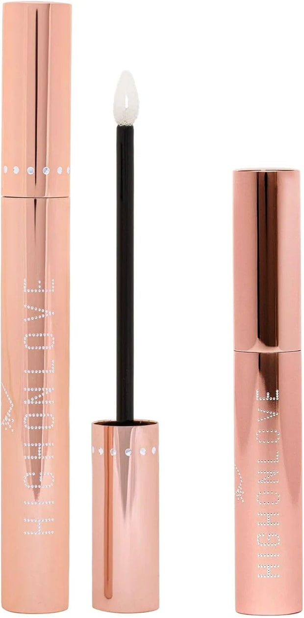 HIGHONLOVE Gloss & Go Gift Set - Clear Plumping Lip Gloss in 7 ml & 3.5 ml Sizes - Gifts for Wife, Girlfriend, Sister or B...