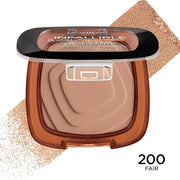 L'Oreal Paris Infallible Up to 24H Fresh Wear Soft Matte Longwear Bronzer. Waterproof, heatproof, transfer, humidity and s...
