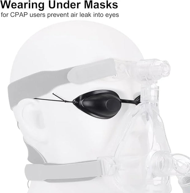 Hydrating Eye Relief Sleep Mask - Prevent Dry Eyes, Air Leak, Best for Sleeping - Product Image
