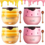 4PCS Bee Lip Balm Lip Mask Wrinkle