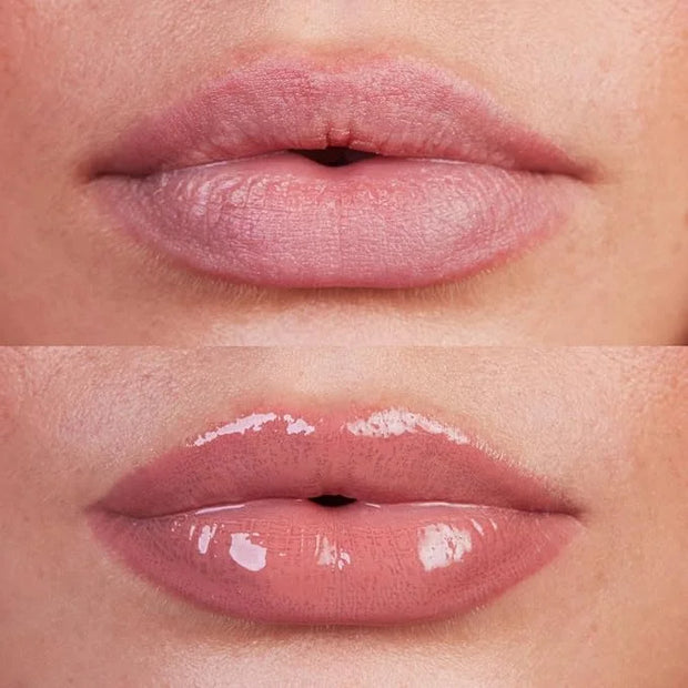 Kosas Wet Lip Oil Gloss - Hydrating Lip Plumping Treatment with Hyaluronic Acid & Peptides, Non-Sticky Finish (Unhooked) -...