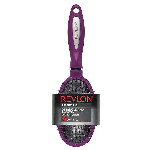 Revlon Detangle & Smooth Berry Cushion Hair Brush - Product Image