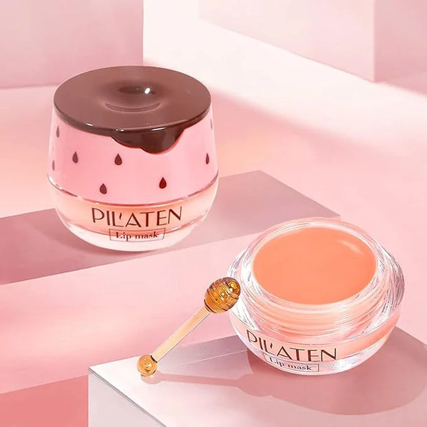 Strawberry Lip Balm Honey Pot, Strawberry Exfoliator(1-Strawberry)