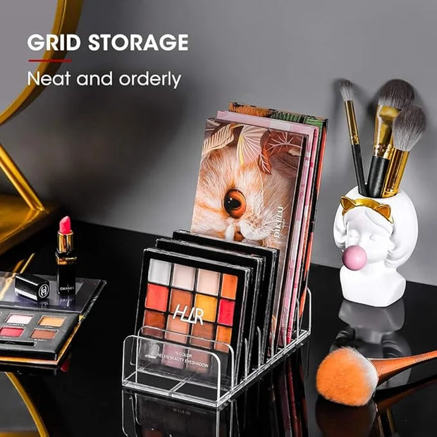 Eyeshadow Makeup Palette Cosmetic Organizer - Waterproof Eyeshadow