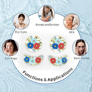ZNÖCUETÖD Reusable Gel Eye Pads for Puffiness & Dark Circles - Cold/Warm Therapy Compress with Cooling Under Eye Patches, ...