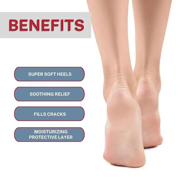 Onyx Professional Cracked Heel Repair Balm Stick for Dry Cracked Feet Treatment, Coconut Scent, 2 pack - Moisturizing Foot...