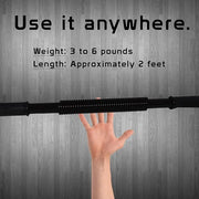 MOVEMINT Power Twister Chest Resistance Spring Bar Exerciser (20KG to 100KG Options) - Product Image