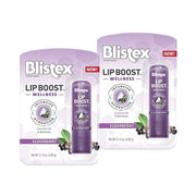 Blistex Lip Boost Wellness, Intensive Hydration from Coconut Oil & Beeswax, Elderberry Moisturizer (Pack of 2) - Product I...
