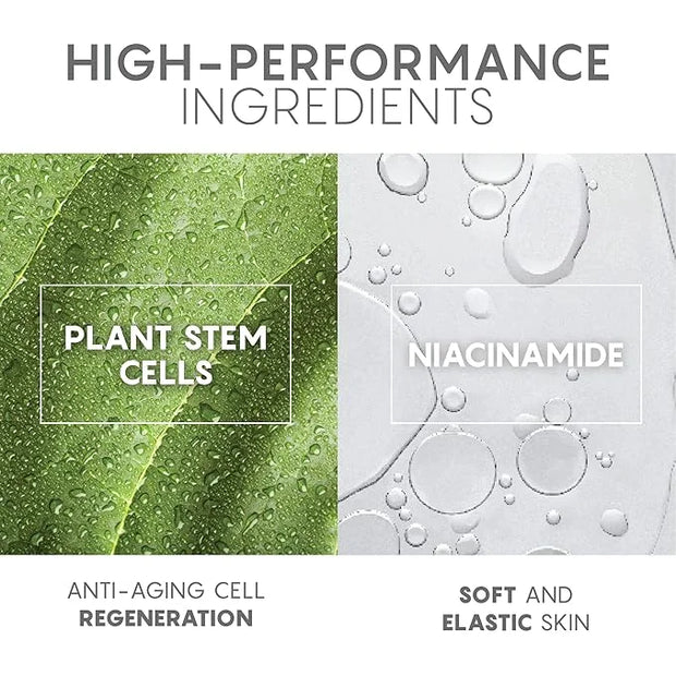 Beautyboost Hydro Booster Anti-Aging Cream W/Hyaluronic Acid, Cotton Stem Cells, Squalane & Niacinamide- 1.7 Fl Oz Gel-Cre...