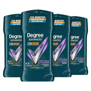 Degree Men Antiperspirant Deodorant Stick Deep Cedar & Lavender 4 Count 72-Hour Sweat and Odor Protection Deodorant for Me...