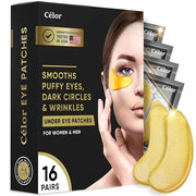 CÉLOR Under Eye Patches for Puffy Eyes and Dark Circles (16 Pairs) with Amino Acid & Collagen - Under Eye Masks Great for ...