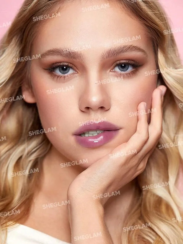SHEGLAM Jelly Wow Tinted Lip Oil Plumping Lip Gloss Natural -Baby Steps - Product Image