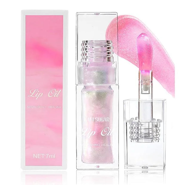 Bossup Color Changing Lip Oil，Magic Color Changing Lip Oil V2，Warm Change Moisturizing Lip Gloss，Hydrating Lip Gloss Lip B...