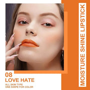 Oulac Orange Lipstick - Moisturizing Lip Stick Glossy Tinted Lip Balm, Sheer Shine Juicy Finish, Lightweight and Hydrating...