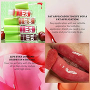 4 Colors Hydrating Lip Oil,Fat Lip Oil Lip Glaze,Shiny Transparent Lip Gloss Plumping,Nourishing & Non-sticky Long Lasting...