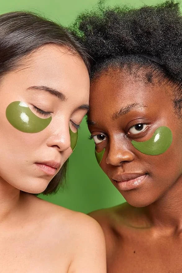 Under Eye Patches, Green Tea, 30 Pairs, Skin Treatment Masks for Dark Circles, Puffiness, Wrinkle, Hydrating Eye Mask, Ant...