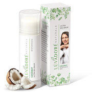 Ultra Big Lip Balm Stick Coconut– Natural Waterproof Lip Moisturizer for Dry, Chapped Lips – Nourishing and Hydrating Form...