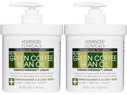 Advanced Clinicals Green Coffee Bean Thermo - Firming Body Lotion | Caffeine Infused Collagen Cream Moisturizer & Body Cre...