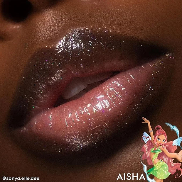 Colourpop Winx Club Ultra Glossy Lip Gloss - Hydrating, Sheer Blue Lip Gloss for Juicy, Fuller-Looking Lips - Formulated w...