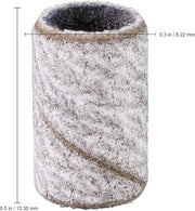 100 Pieces Large Nail Sanding Bands Professional Nail Manicure Great Fit for Nail Drill Bits for Acrylic Nails (240 Grit, ...