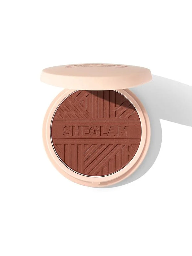 SHEGLAM Divine Flush Matte Blush Powder - Highly Pigmented, Non-Fading, Long Lasting, Lightweight Natural Blush for Face M...