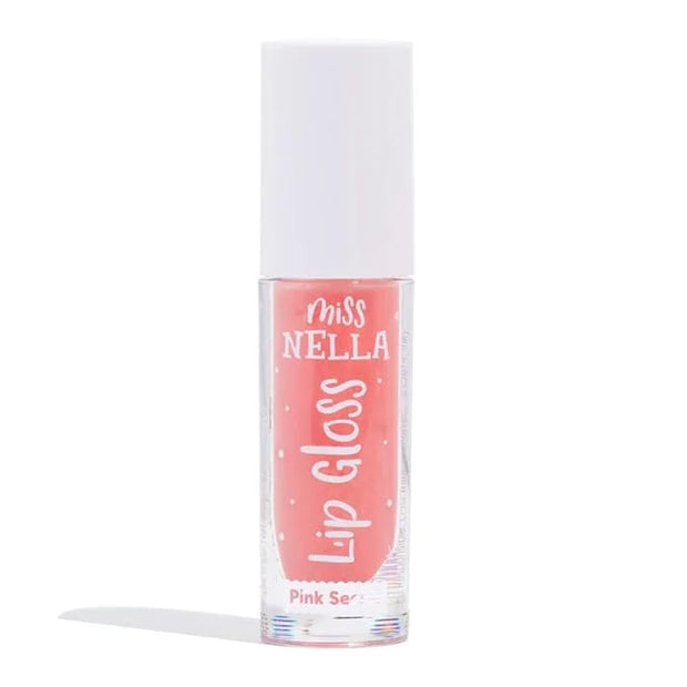MISS NELLA Fairy Kiss Lip Gloss, Red hydrating children Lip Gloss, watermelon scent, gentle on the skin. gives a sheer kis...