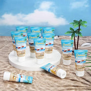 24 Pcs Mini Aloe Vera Gel Travel Size Bulk for Summer Vacation Party 1oz After Sun Aloe Vera Gel Sunburn Relief Hydrating ...