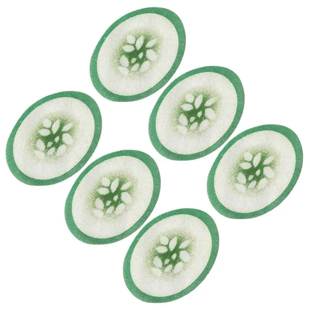 100pcs Under Eye Pads Disposable Cucumber Print Non-Woven Eye Patches Eyelash Pad DIY Eye Care Tool for Home Travel and Sa...