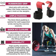 2pcs weight lifting hook help grip hook double - Product Image