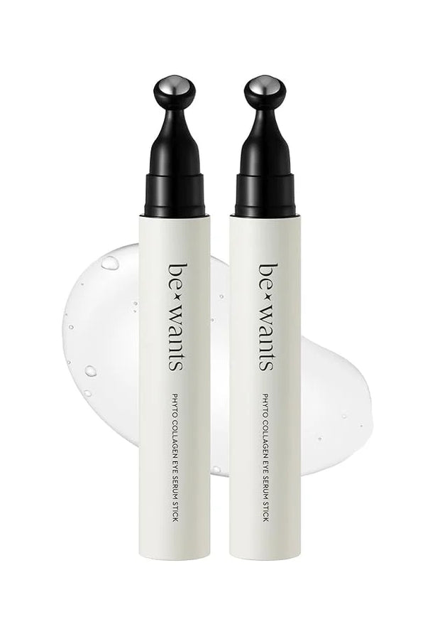 Bewants Instant Eye Bag Remover, Phyto Collagen Roll-On Serum Stick – Refreshing Under Eye Massage with 61% Bamboo Water &...