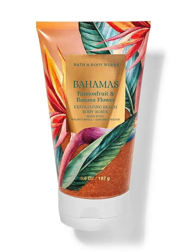 Bath and Body Works Bahamas Passionfruit & Banana Flower Creamy Body Scrub 6.6 Ounce (Bahamas Passionfruit & Banana Flower...