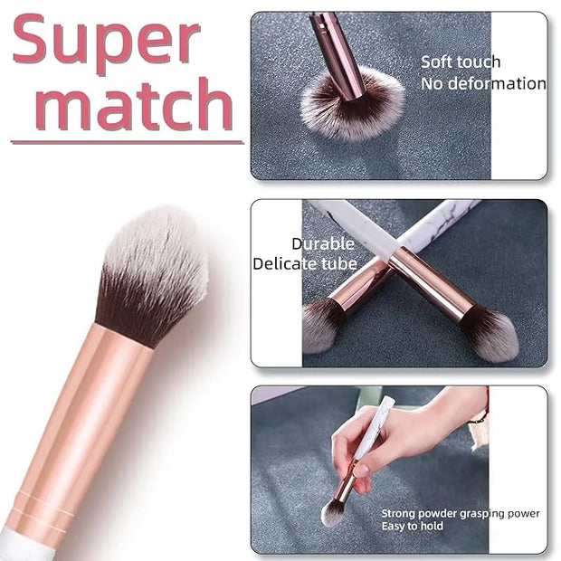 16 Colors Blush Contour Highlighter Makeup Palette with Brush, Matte Mineral Face Blush Powder for Cheek, Bright Shimmer I...