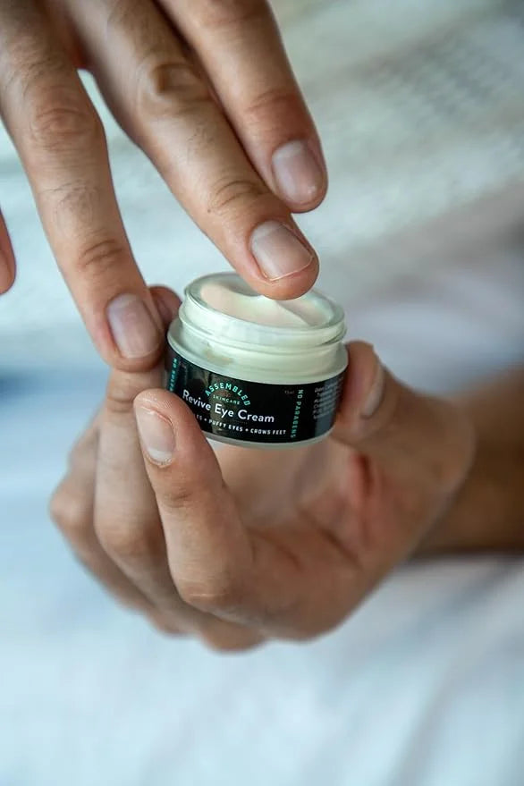ASSEMBLED Revive Eye Cream (0.5oz), Multi-vitamin treatment w/Caffeine; Fragrance-Free; Paraben-Free - Product Image