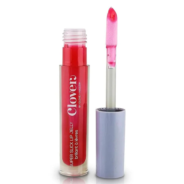 Clover Super Slick Lip Gloss | Non Sticky Lip Jelly, Moisturizing And Hydrating Pigmented Lip Gloss | Cruelty-Free & Vegan...