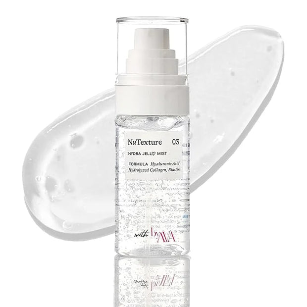 Jelloskin Hydra Jell Face Mist by AVA x NuTexture Hydrating Face Spray with Collagen, Hyaluronic Acid, Vitamin C & E - Pro...