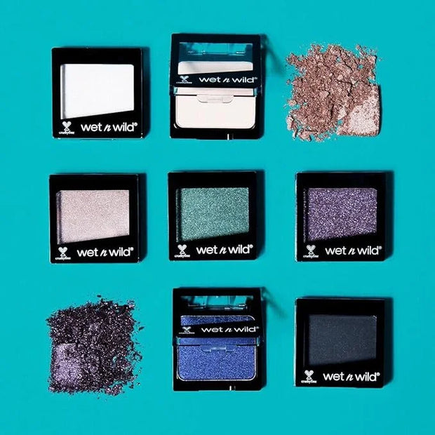 wet n wild Color Icon Eyeshadow Glitter - Ultra-Pigmented, Vitamin E Infused for a Silky-Smooth Moisturizing Application, ...