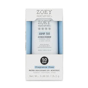 Zoey Naturals SPF 50 Mineral Sunscreen Stick for Babies & Kids - Safe Sunblock Moisturizer for Body & Face - with Rose Hip...