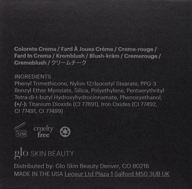 Glo Skin Beauty Cream Blush in Warmth - Warm Bronze - 4 Shades - Long Lasting, Semi-Matte Finish - Cruelty Free - Product ...