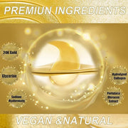 CCbeauty 24K Gold Under Eye Patches for Puffy Eyes, Dark Circles and Puffiness, Collagen Hydrating Mask Skincare, Gel Pads...