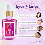 | Eyes + Lines Vegan Collagen Peptides Serum | 5 Peptides | Reduces Wrinkles & Dark Circles | Niacinamide, Hyaluronic Acid...