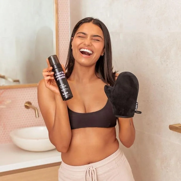 b.tan Ultra Dark Self Tanner Mousse | I Want The Darkest Tan Possible - Fast, 1 Hour Express Sunless Tanning Foam, Golden ...