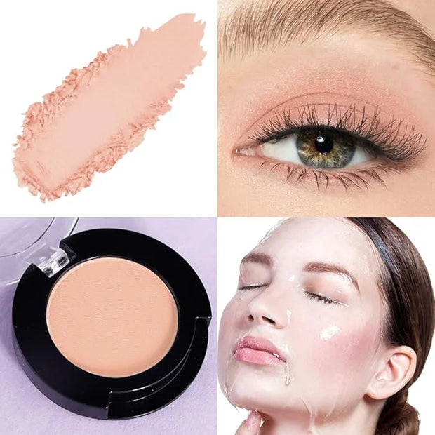 Monochrome Matte Eyeshadow Makeup Palette, Highly Pigmented Nude Eyeshadow Palette, Matte Pressed Powder Eyeshadow Makeup,...